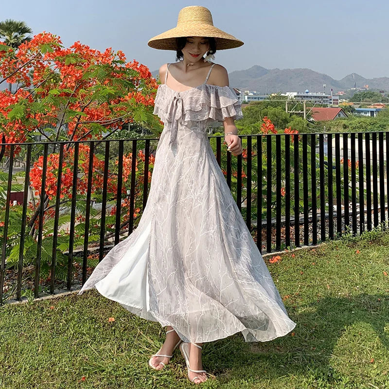 Boho Maxi Beach Dress – Paria Store
