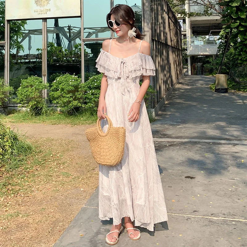 Boho Maxi Beach Dress – Paria Store